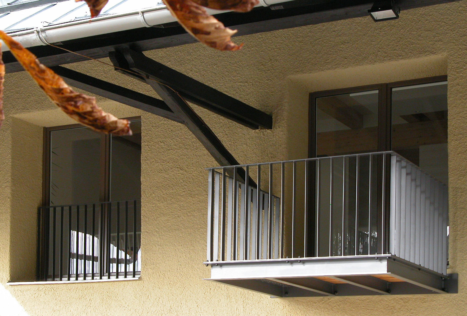 Umbau Scheune Trudering - Balkon Vordach