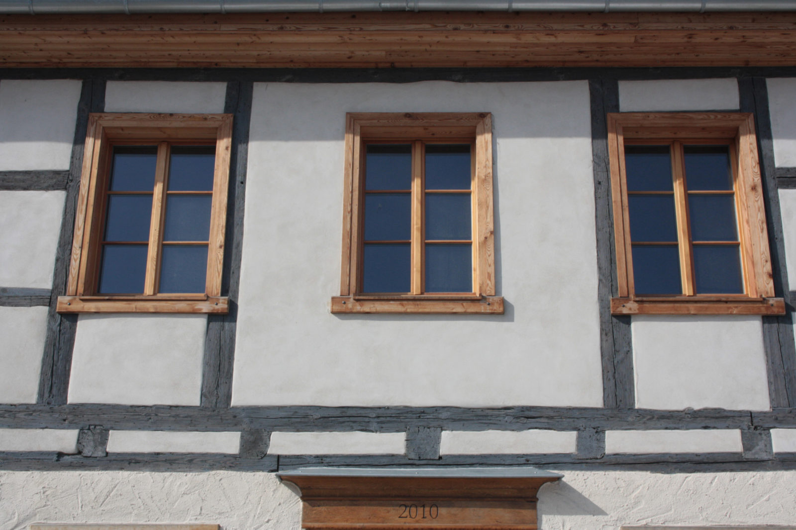 Umbau und Sanierung Baudenkmal Rentmeisterhaus in Püchau - Fensterdetail